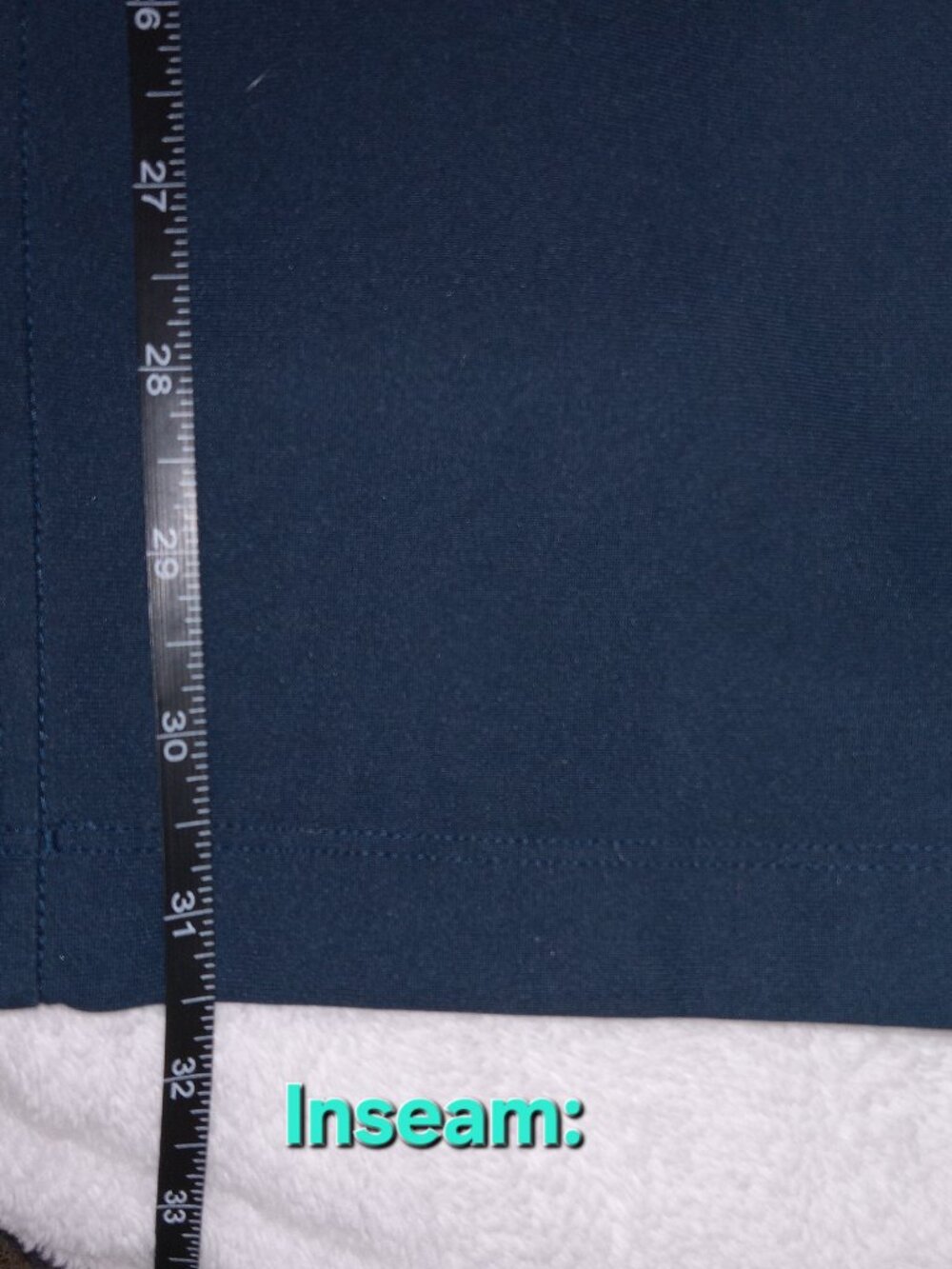 Lululemon ABC Classic-Fit 5 Pocket Pant 32 Warpstreme 32×31.5 Navy EUC - Picture 15 of 16